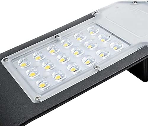 Lampione LED stradale IP65 luce fredda - armatura da esterno per giardino e viali