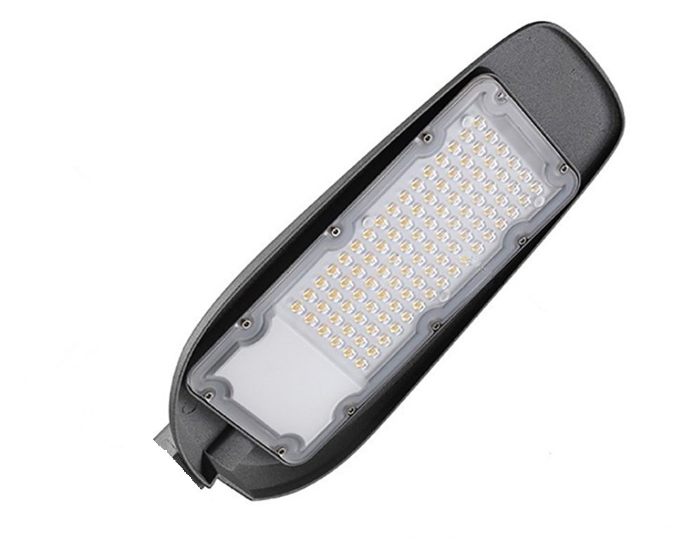 Lampione LED stradale IP65 luce fredda - armatura da esterno per giardino e viali