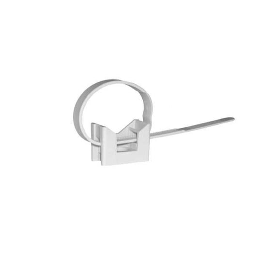 10 Pezzi Fascette con Base Fissaggio Tubi Ø16-32 mm PA6.6 - Cablaggio e impianti