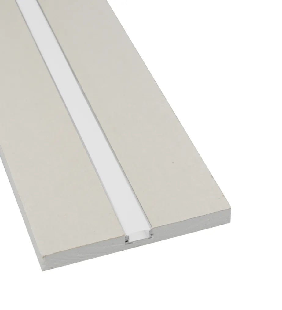 Profilo in alluminio per cartongesso 12,5 mm per striscia LED
