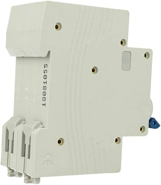 Interruttore magnetotermico 2P 20A curva C20 - 2 moduli DIN per quadro elettrico