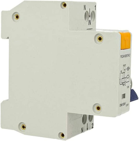 Interruttore differenziale 1P+N 32A C25 - 2 moduli DIN per quadro elettrico