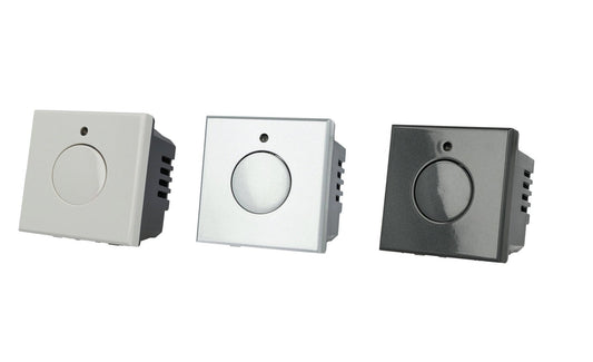 Interruttore touch timer 2 moduli compatibile con BTicino Axolute - modulo da incasso per supporto e placca compatibile