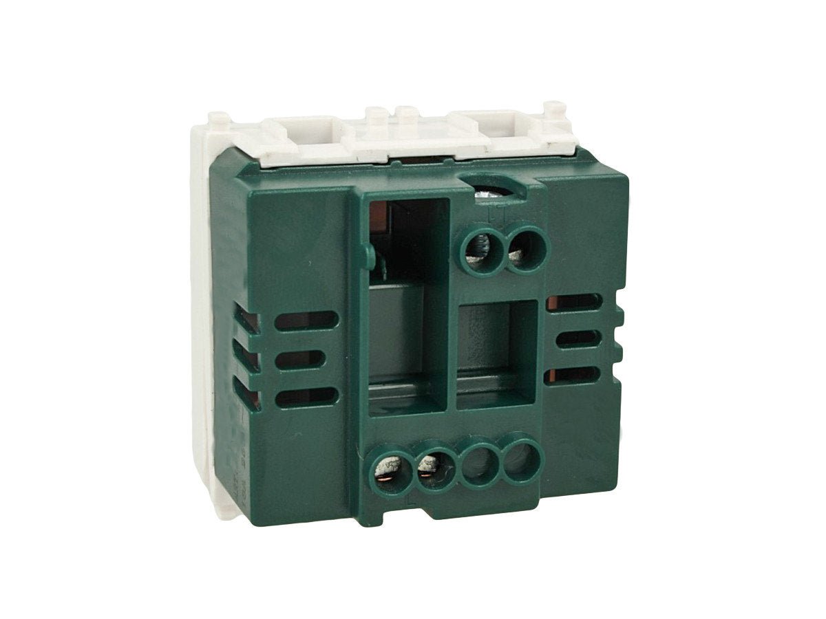 Interruttore unipolare 1P 16A 2 moduli compatibile con Vimar Plana - modulo da incasso per supporto e placca compatibile