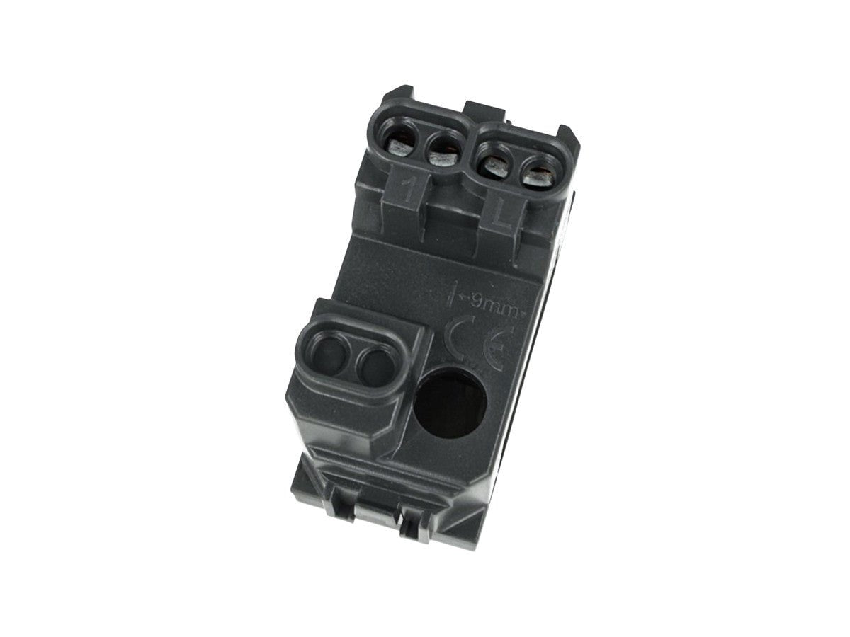 Interruttore unipolare 1P 16A compatibile con BTicino Living Light e Living International - modulo da incasso per supporto e placca compatibile
