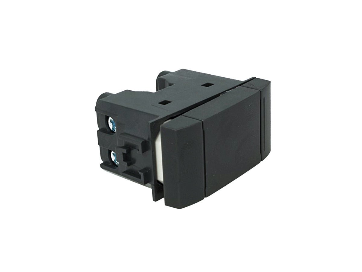 Interruttore unipolare 1P 16A compatibile con BTicino Living Light e Living International - modulo da incasso per supporto e placca compatibile