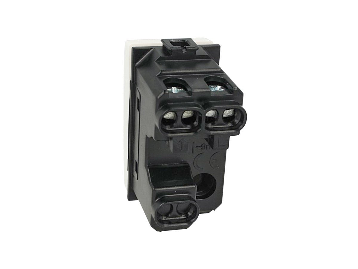 Interruttore unipolare 1P 16A compatibile con BTicino Matix - modulo da incasso per supporto e placca compatibile
