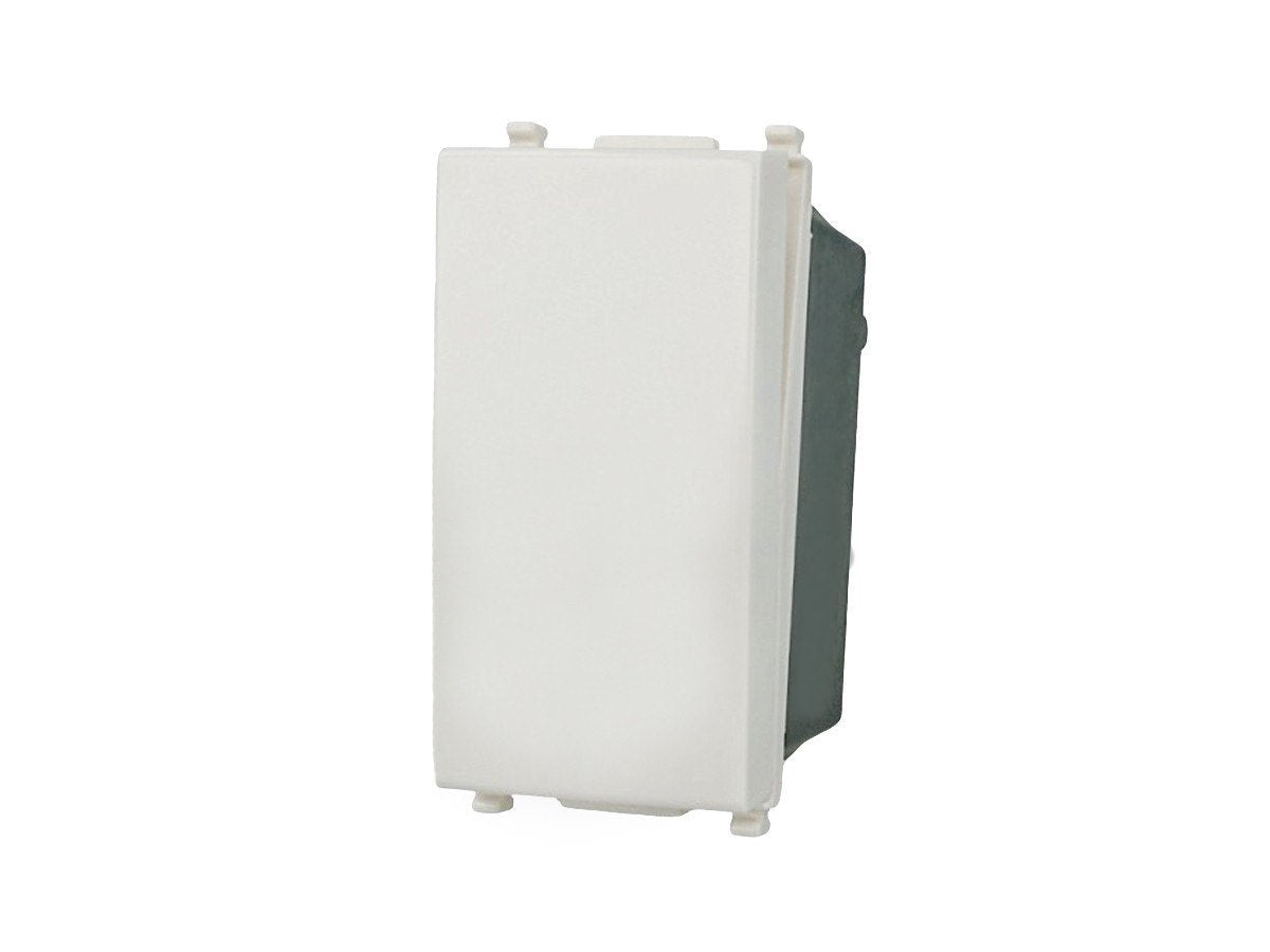 Interruttore unipolare 1P 16A compatibile con Vimar Plana - modulo da incasso per supporto e placca compatibile