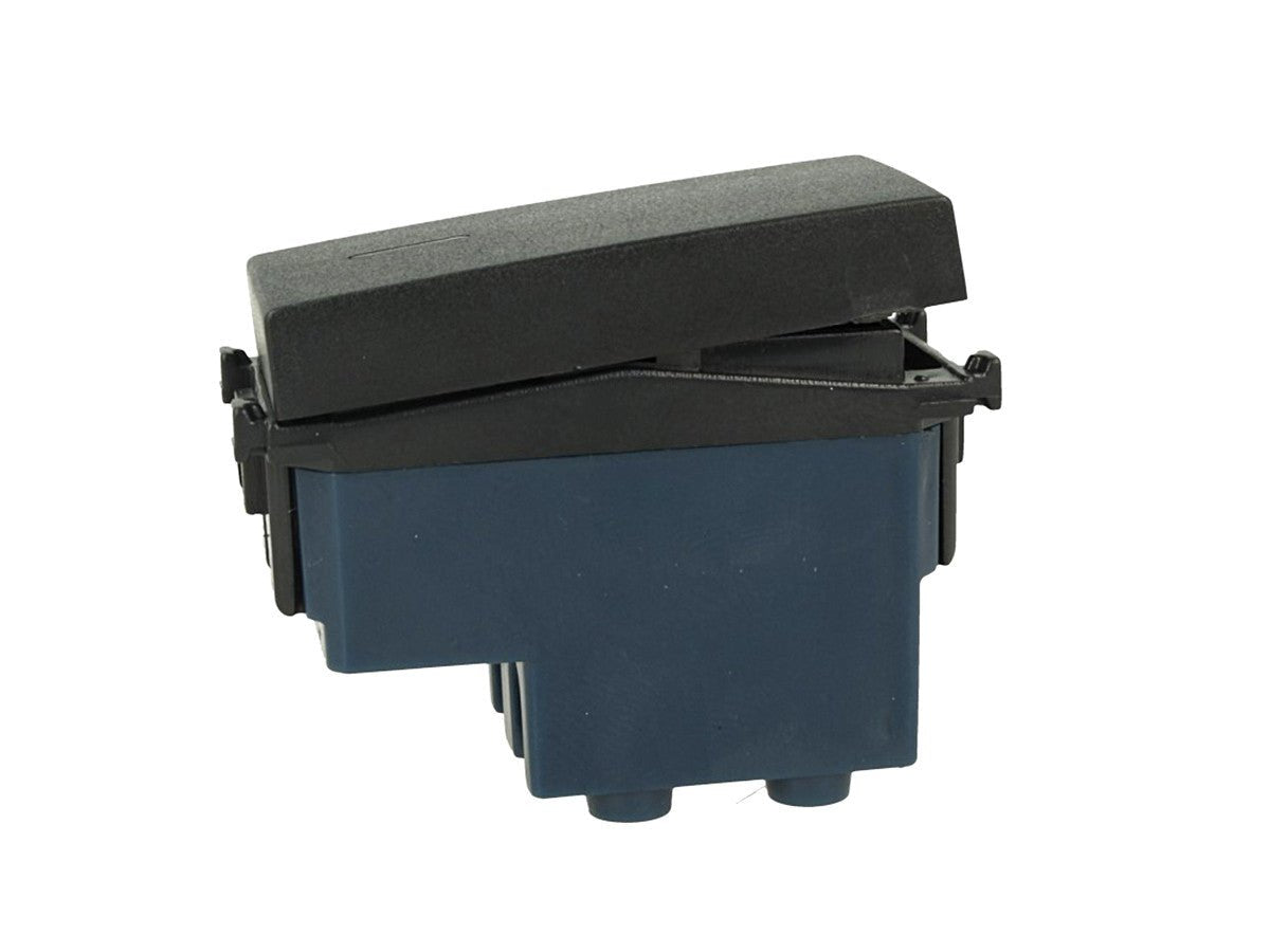 Invertitore unipolare 1P 16A nero compatibile con Vimar Arke