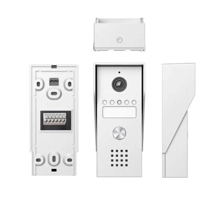 Kit videocitofono Wi-Fi 2 fili con monitor touch 7 pollici e app Tuya