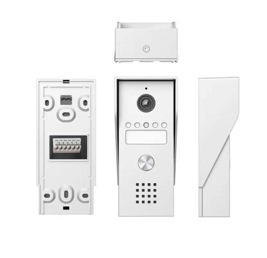 Kit videocitofono Wi-Fi 2 fili con monitor touch 7 pollici e app Tuya