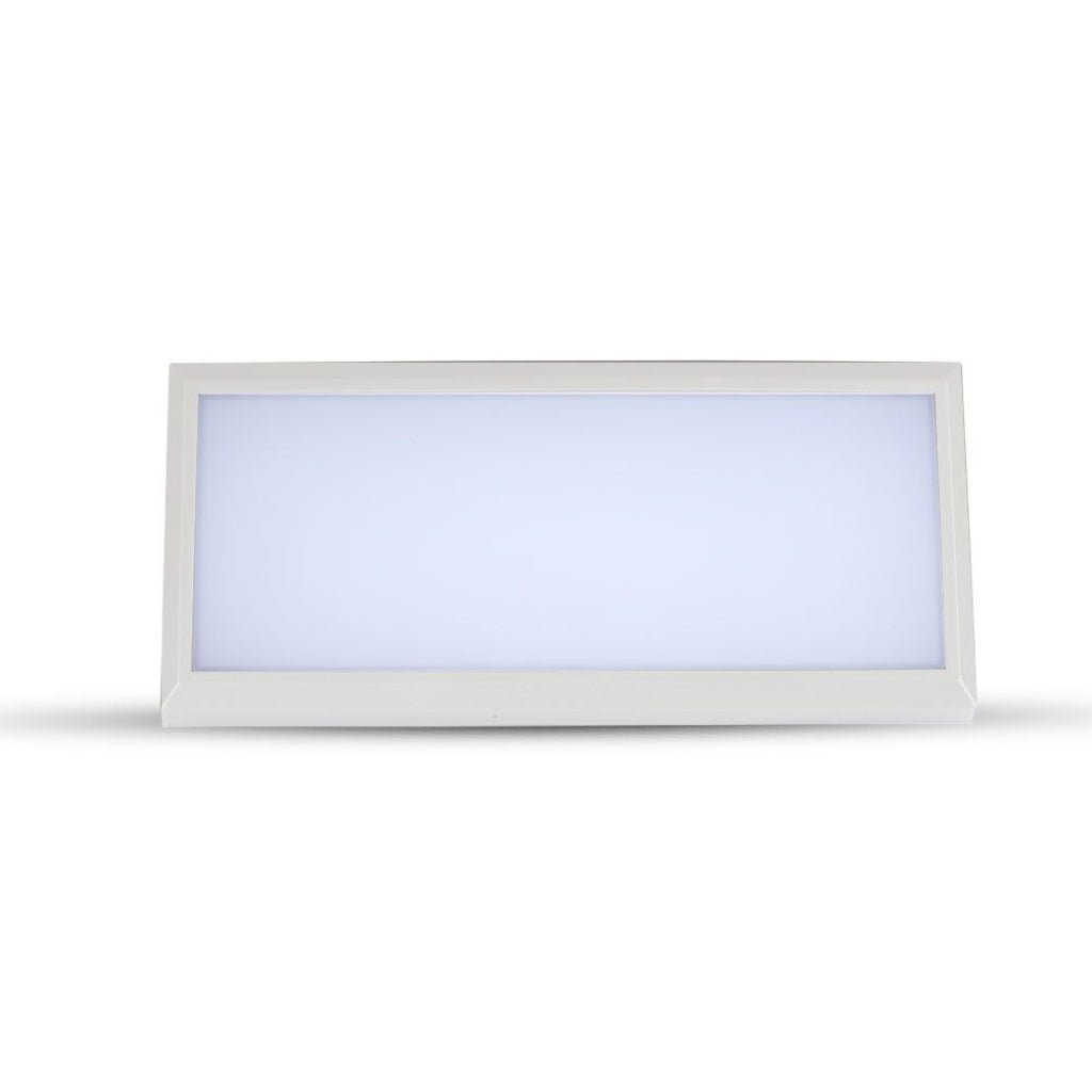 Applique angolare da esterno a incasso 12W IP65 bianca