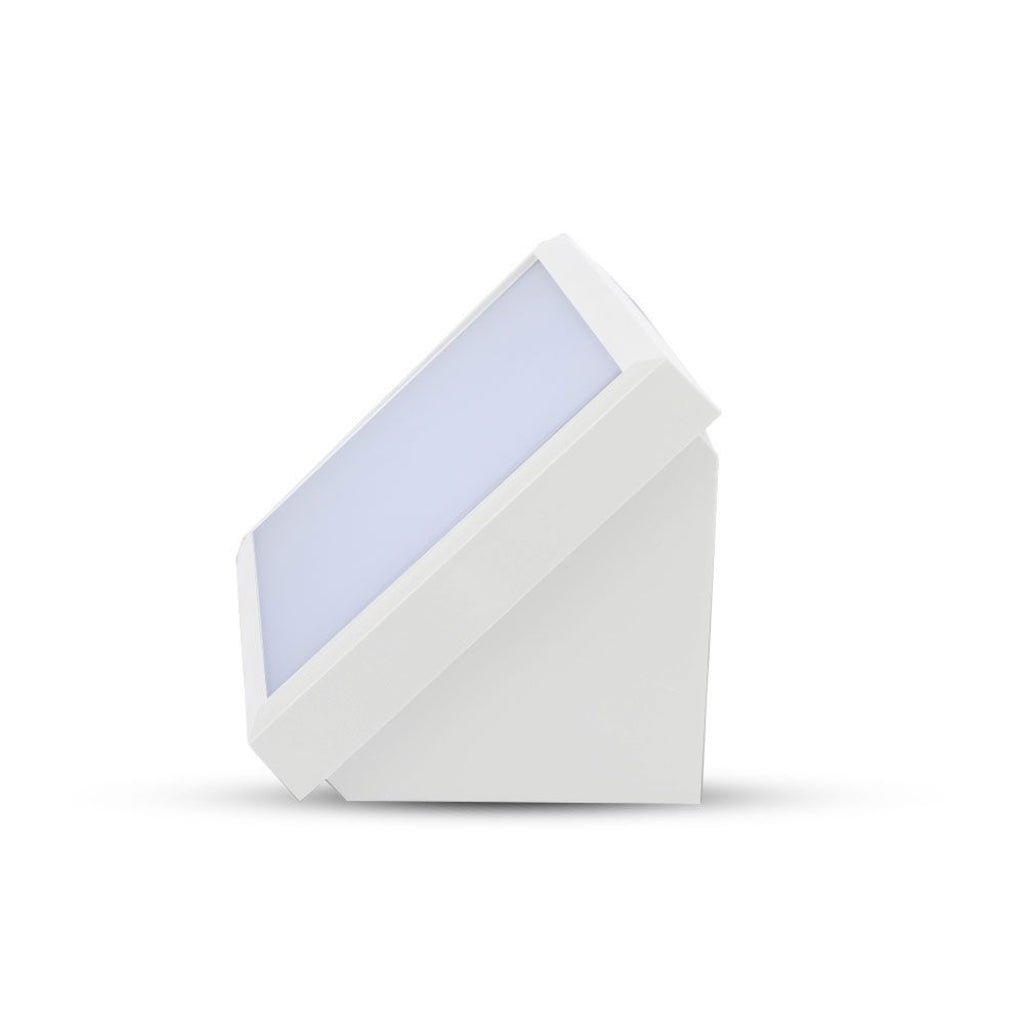 Applique angolare da esterno a incasso 20W IP65 bianca