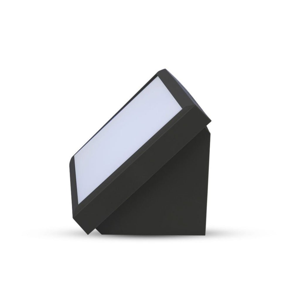 Applique angolare da esterno a incasso 20W IP65 nera