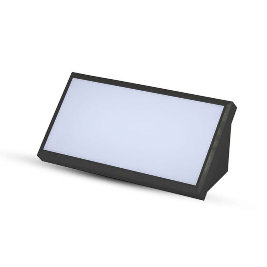 Applique angolare da esterno a incasso 20W IP65 nera