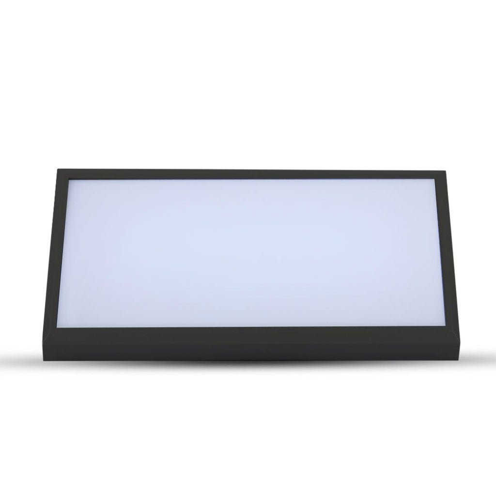 Applique angolare da esterno a incasso 20W IP65 nera