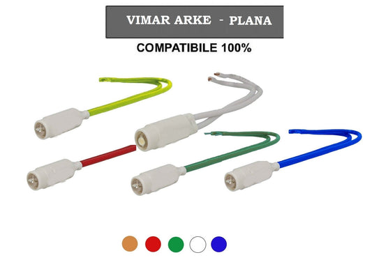 Lampada LED retroilluminazione tasti compatibile con Vimar Plana e Arke