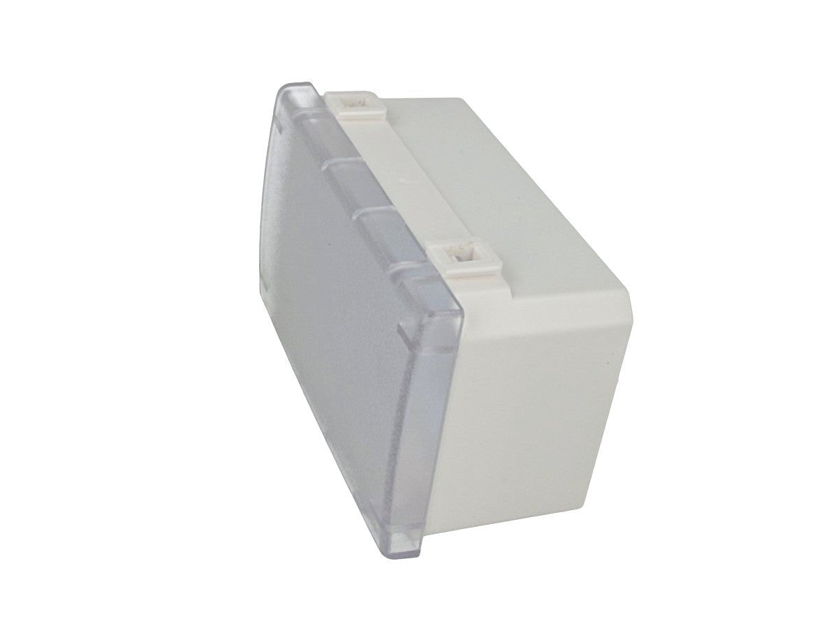 Sensore acustico con timer compatibile con BTicino Matix - modulo da incasso per supporto e placca compatibile