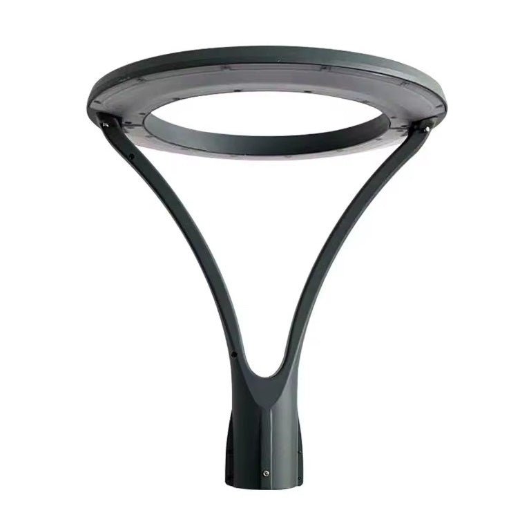 Lampione LED circolare 100W da giardino e da esterno - luce calda o naturale