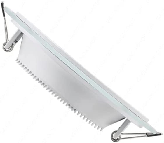 Pannello LED rotondo da incasso CCT 3 in 1 effetto vetro - luce CCT 3 in 1