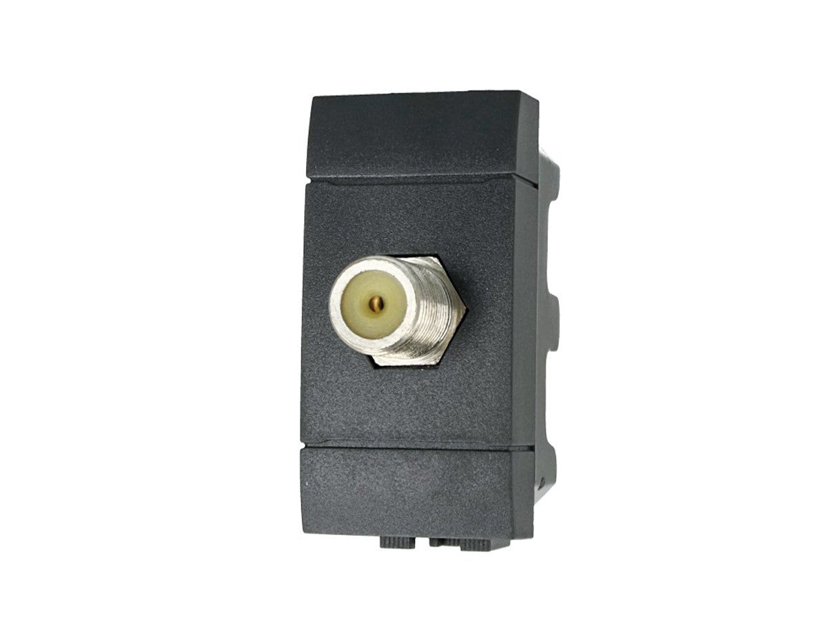 Presa SAT tipo F femmina compatibile con BTicino Living Light e Living International