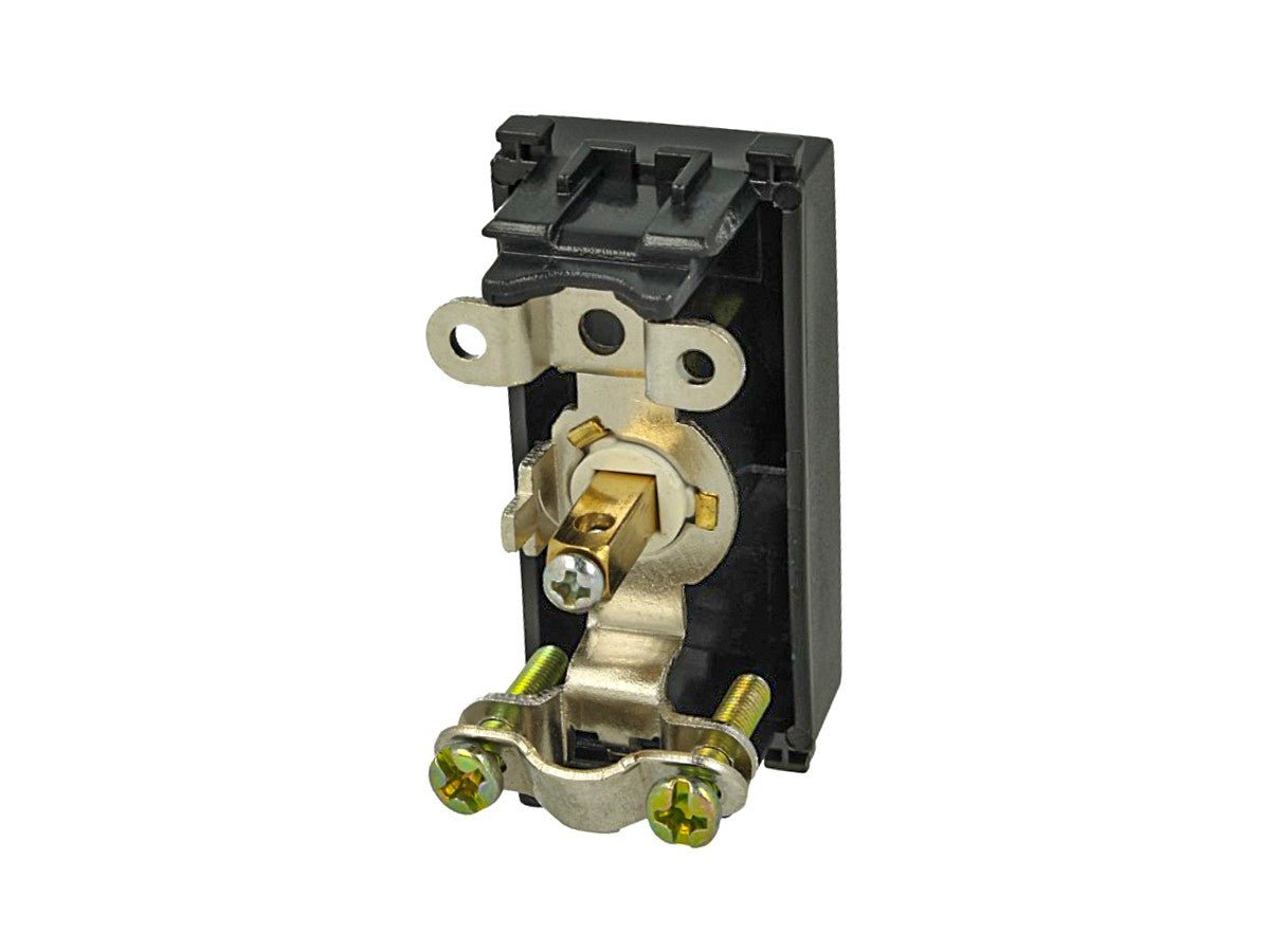 Presa TV tipo F femmina compatibile con Vimar Arke - Nero - modulo da incasso per supporto e placca compatibile