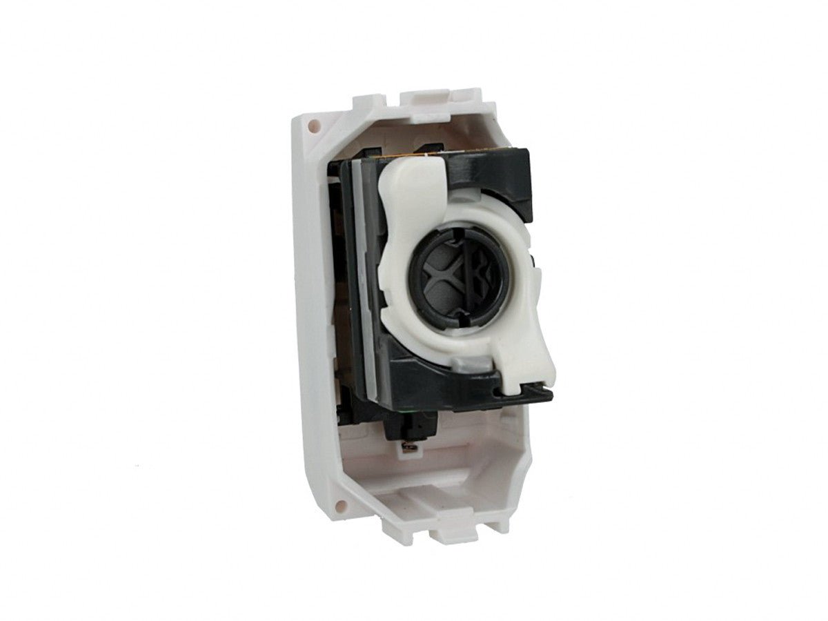 Presa dati RJ45 Cat 5e UTP compatibile con BTicino Living Light e Living International - Bianco - modulo da incasso per supporto e placca compatibile