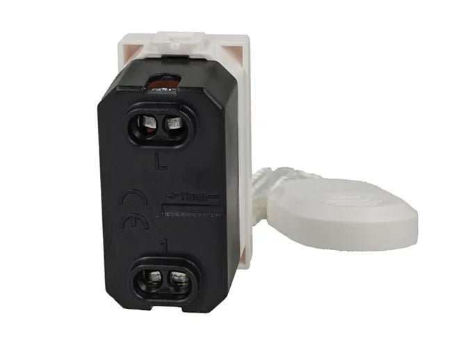 Pulsante tirante a corda 1,8 m NO 1P compatibile con BTicino Living Light e Living International - modulo da incasso per supporto e placca compatibile
