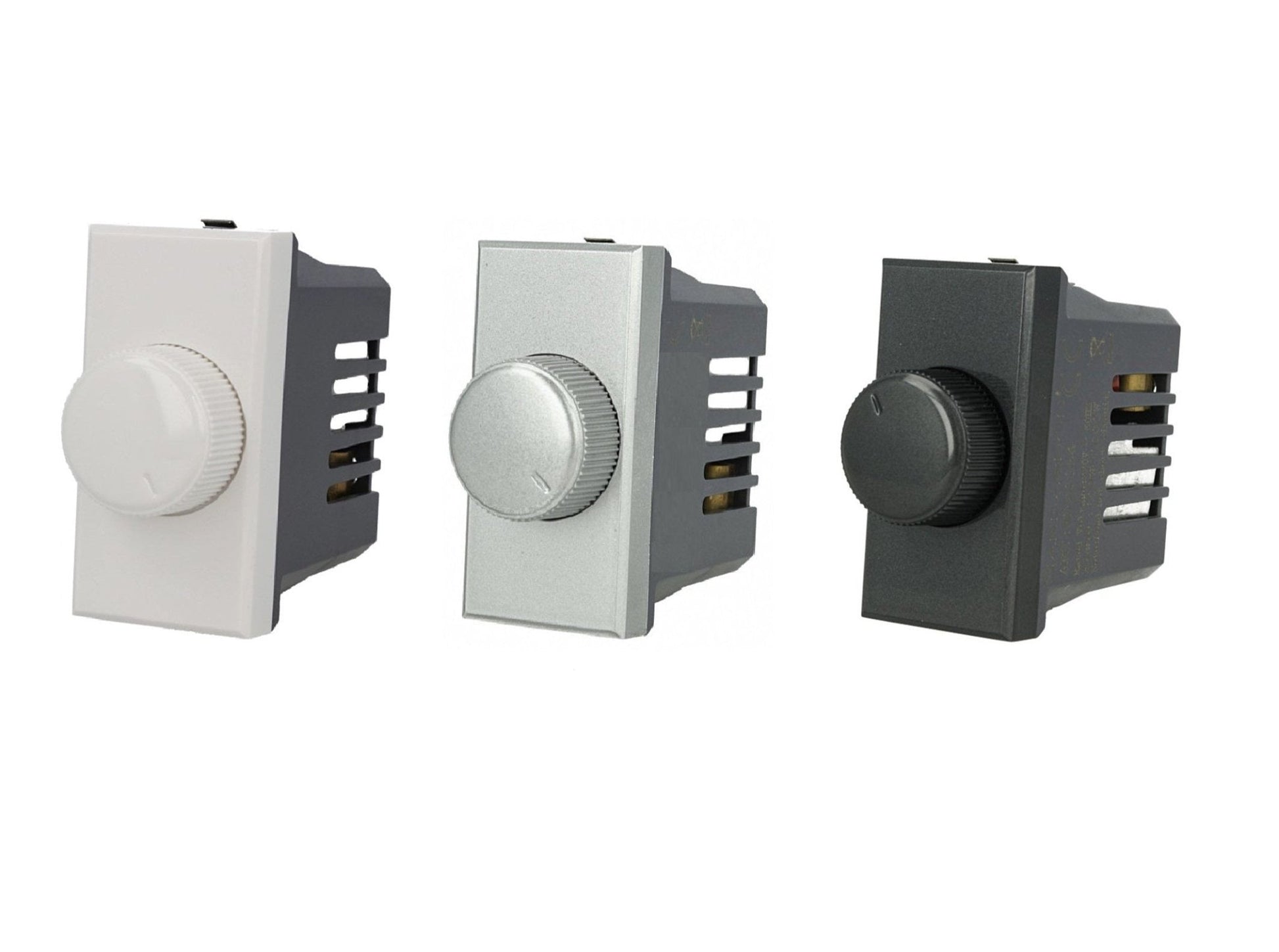 Dimmer regolatore a manopola compatibile con BTicino Axolute - modulo da incasso