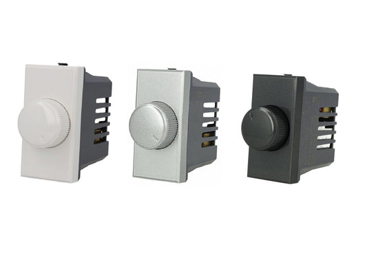 Dimmer regolatore a manopola compatibile con BTicino Axolute - modulo da incasso