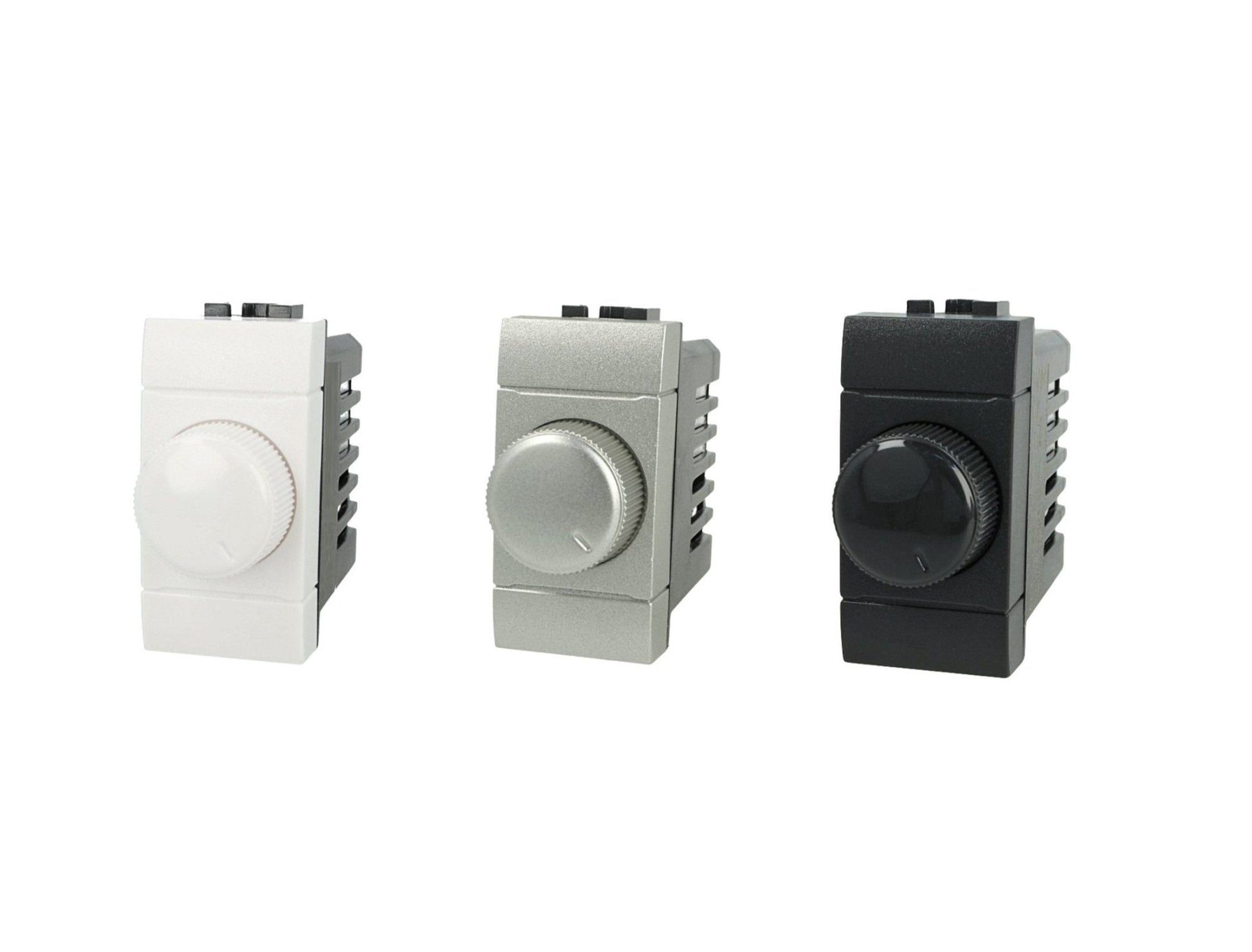 Dimmer regolatore a manopola compatibile con BTicino Living Light e Living International
