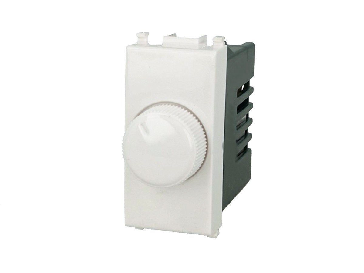 Dimmer regolatore di luminosita a manopola compatibile con Vimar Plana