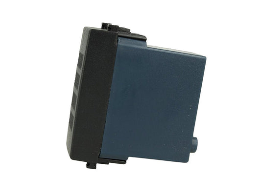 Ronzatore 220V compatibile con Vimar Arke Nero - modulo da incasso per supporto e placca compatibile