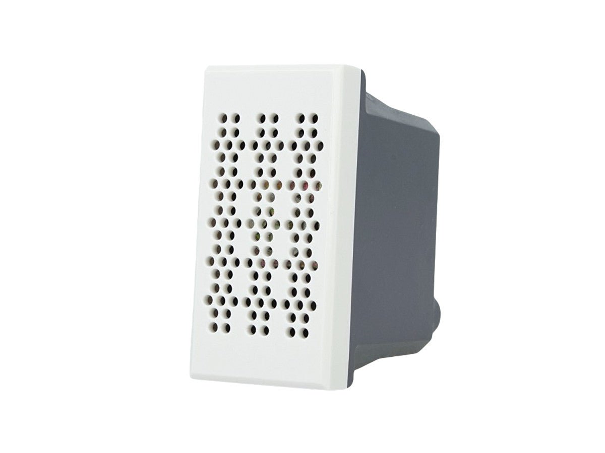 Ronzatore 220V 6A compatibile con BTicino Axolute - modulo da incasso per supporto e placca compatibile