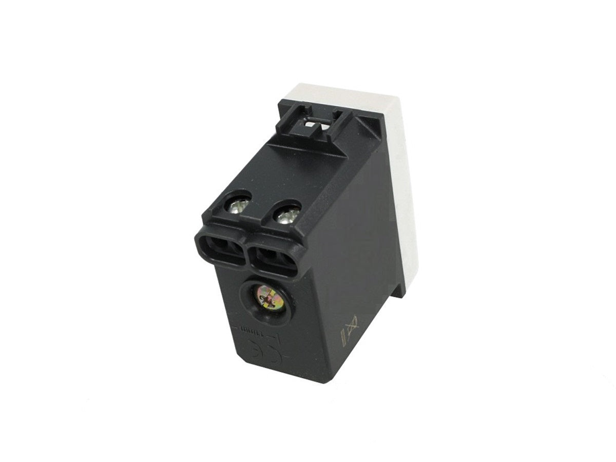 Ronzatore 220V compatibile con BTicino Living Light e Living International - modulo da incasso per supporto e placca compatibile