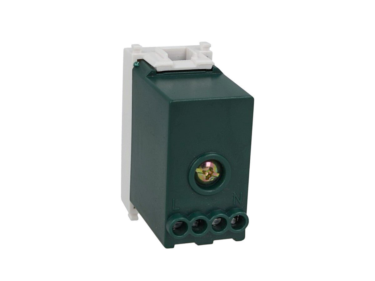 Ronzatore 220V compatibile con Vimar Plana Bianco - modulo da incasso per supporto e placca compatibile