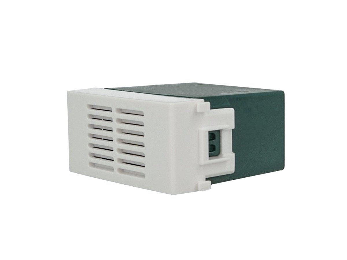 Ronzatore 220V compatibile con Vimar Plana Bianco - modulo da incasso per supporto e placca compatibile