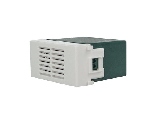 Ronzatore 220V compatibile con Vimar Plana Bianco - modulo da incasso per supporto e placca compatibile