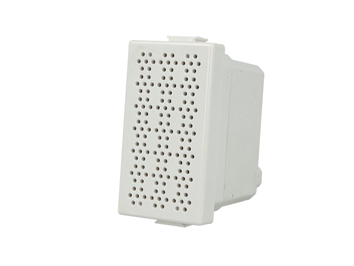 Ronzatore 220V 6A compatibile con BTicino Matix - modulo da incasso per supporto e placca compatibile