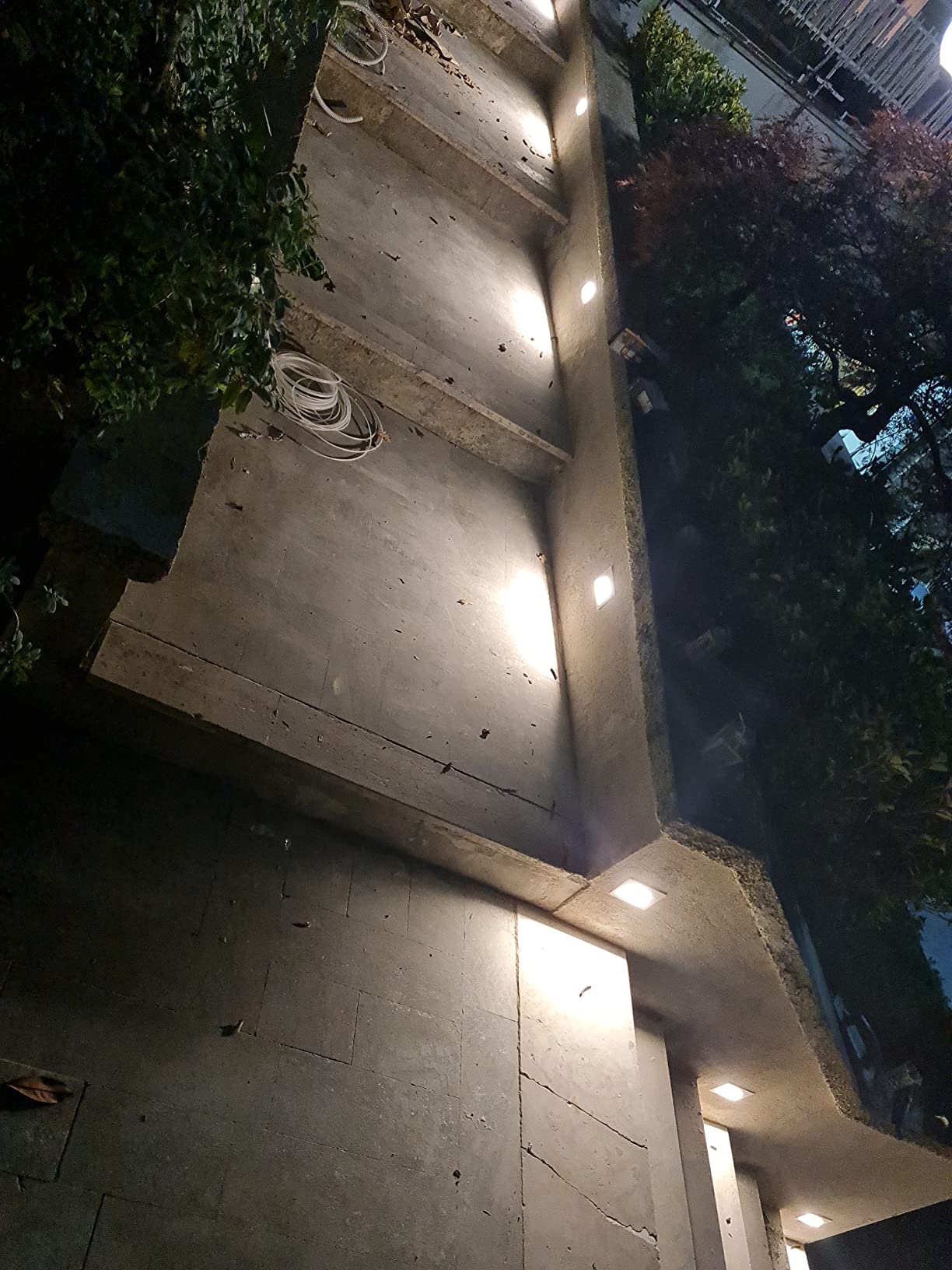 Segnapasso LED da esterno IP65 3W per scatola 503 CCT 3 in 1