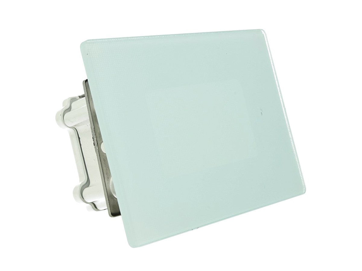 Segnapasso LED 3W da incasso 503 IP65 con cornice effetto vetro CCT 3 in 1