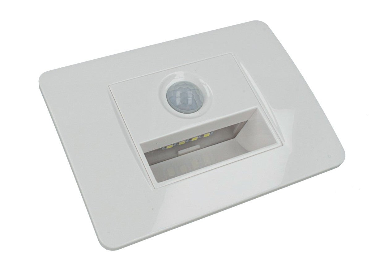 Segnapasso LED da incasso 503 con sensore di movimento - uso interno per scale e corridoi