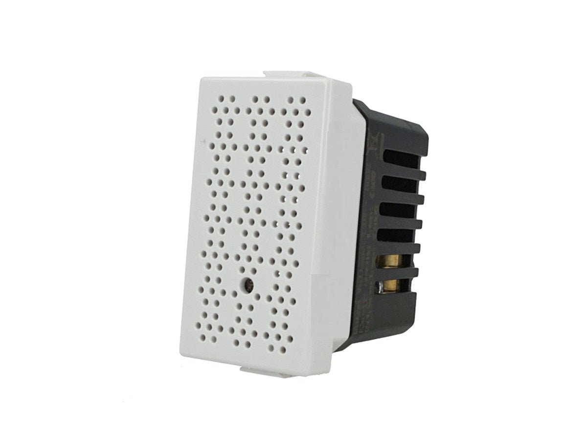 Sensore acustico con timer compatibile con BTicino Matix - modulo da incasso per supporto e placca compatibile