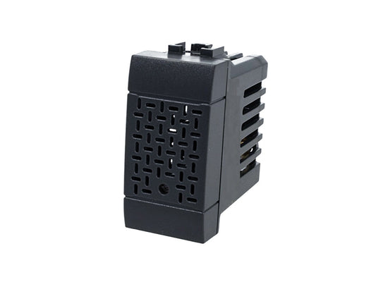 Sensore acustico con timer compatibile con BTicino Living Light e Living International - modulo da incasso per supporto e placca compatibile