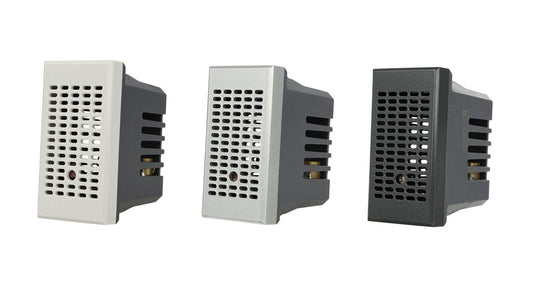 Sensore acustico con timer compatibile con BTicino Axolute - modulo da incasso per supporto e placca compatibile