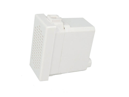 Suoneria a bronzo 220V compatibile con BTicino Matix - modulo da incasso per supporto e placca compatibile