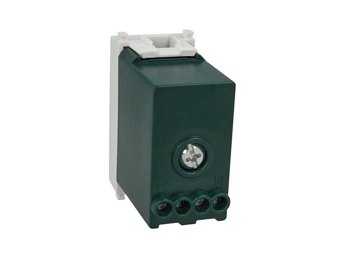 Suoneria a bronzo 220V compatibile con Vimar Plana Bianco - modulo da incasso per supporto e placca compatibile