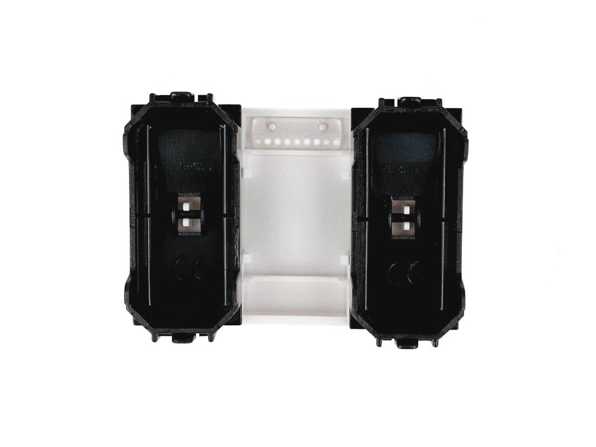 Tasto copriforo 3 moduli compatibile con BTicino Living Light e Living International