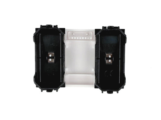 Tasto copriforo 3 moduli compatibile con BTicino Living Light e Living International