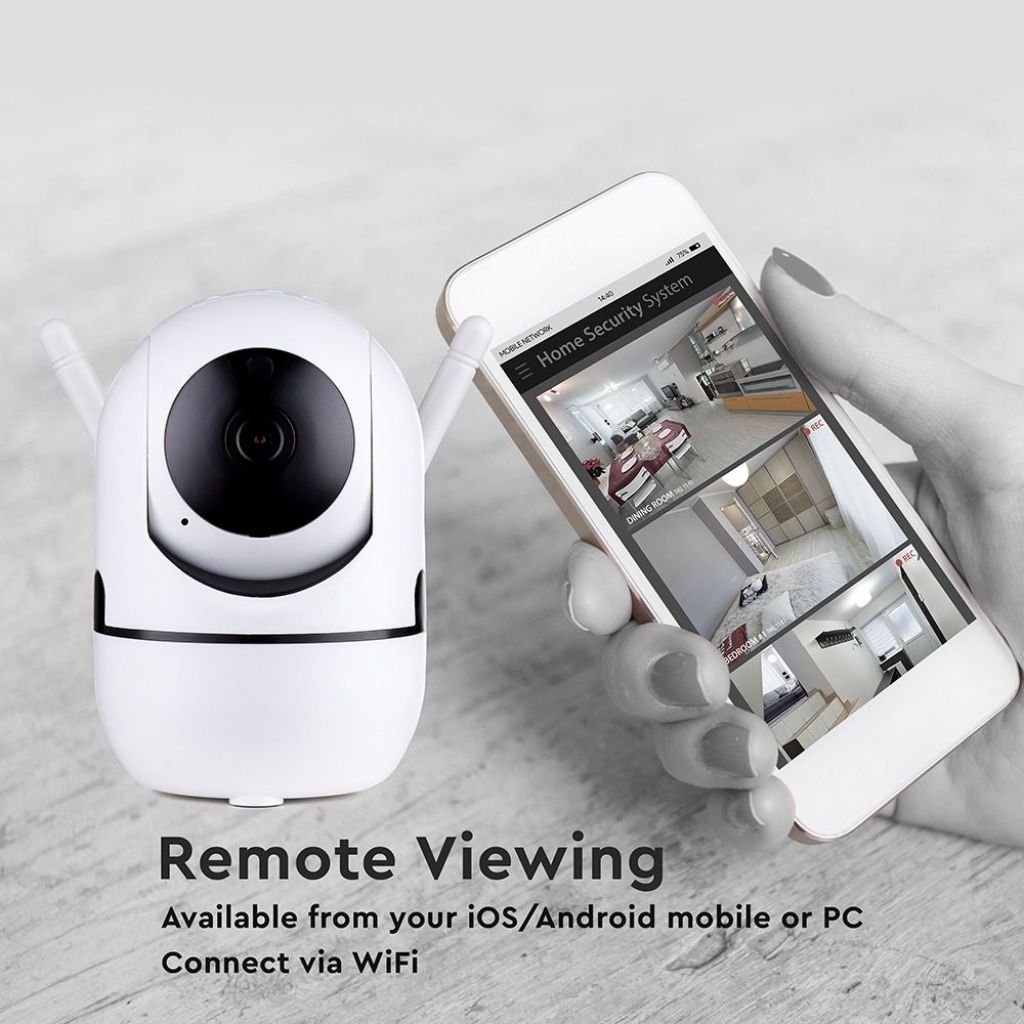 Telecamera IP Wi-Fi PTZ da interno 2MP 1080p orientabile